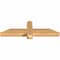 Ekena Millwork Eugene Smooth Timber Gable Bracket, Western Red Cedar, 36"W x 10"H x 3 1/2"D x 3 1/2"F, 7/12 Pitch GBW036X10X0404EUG00SWR - alternate 5